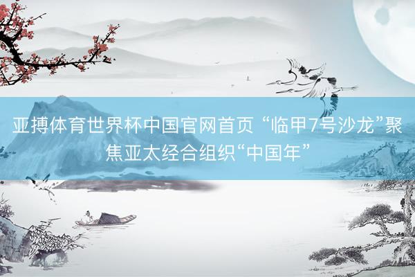 亚搏体育世界杯中国官网首页 “临甲7号沙龙”聚焦亚太经合组织“中国年”